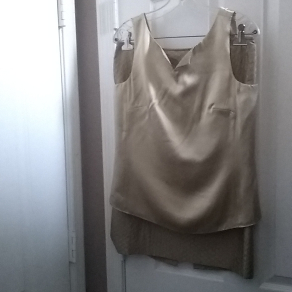 LADIES' Linda Allard Ellen Tracy Skirt & Tank Set (10) - Picture 1 of 13